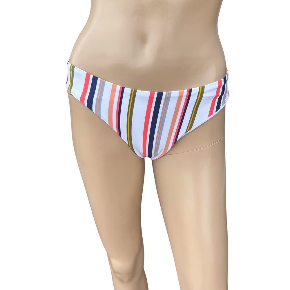 Splendid NWT Striped Hipster Bikini Bottoms S